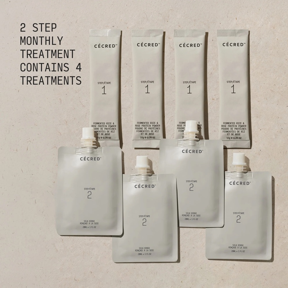 Cécred Fermented Rice & Rose Protein Ritual Set NIB Unopened - Picture 2 of 7